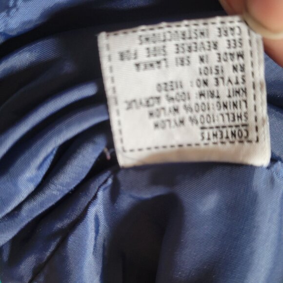 Himalaya Teal & Navy Hooded Windbreaker Jacket XL - Picture 7 of 7